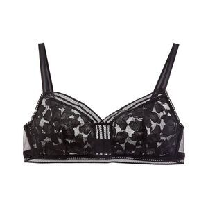 Passionata Womens  Gardenia Lace Bralette, Black